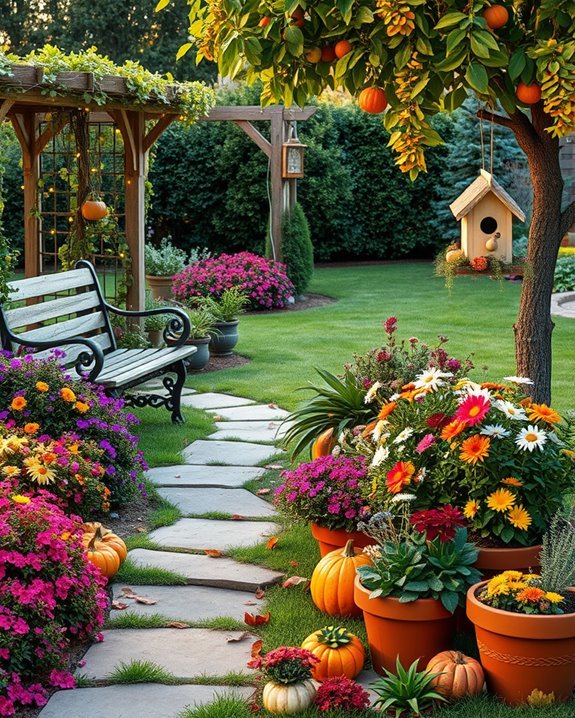 seasonal garden decor ideas
