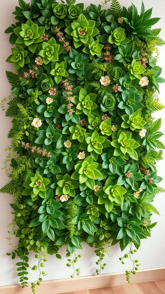 seasonal green wall refresh