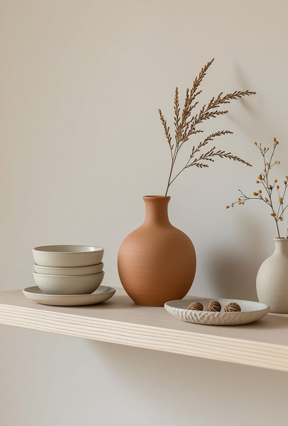 seasonal handmade ceramics rotate textures