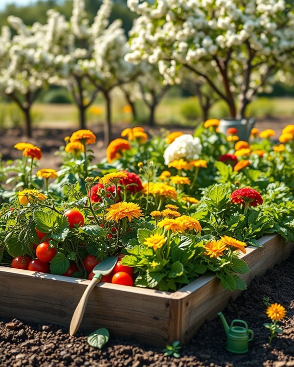 seasonal planting for harvest