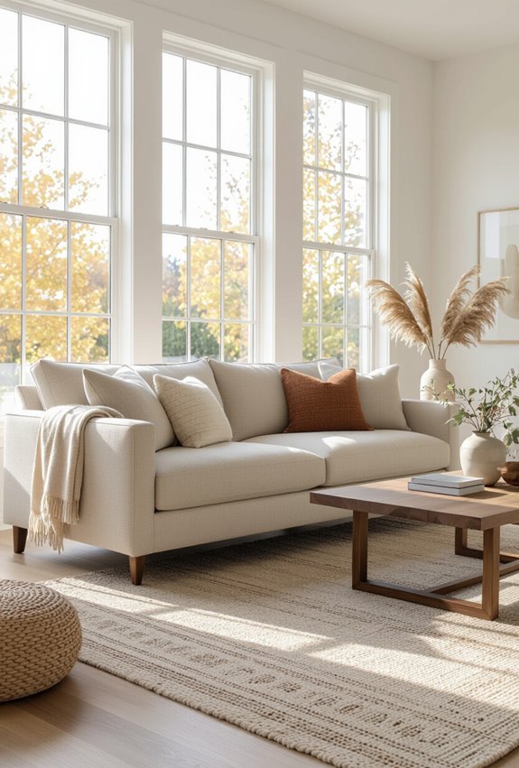 seasonal rug swaps enhance neutrality