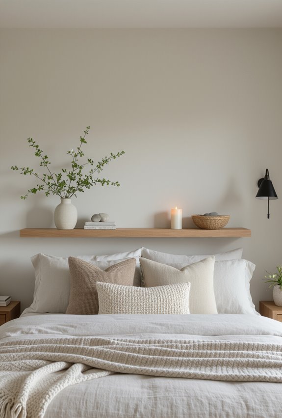 seasonal switchable over bed styling