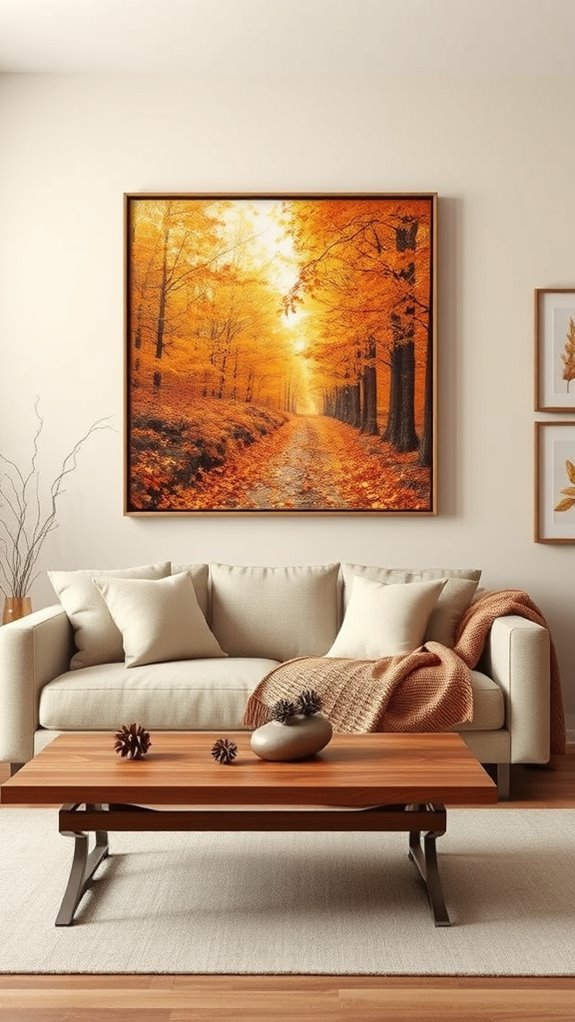 seasonal wall decor transformation