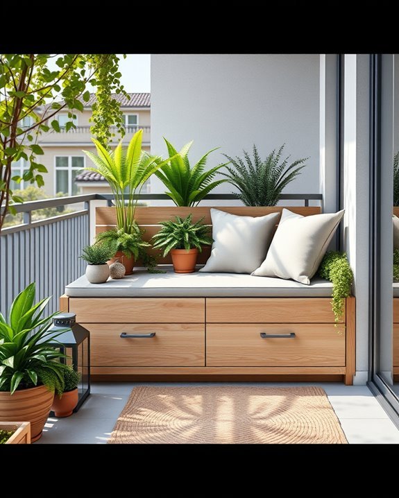 seating with hidden storage