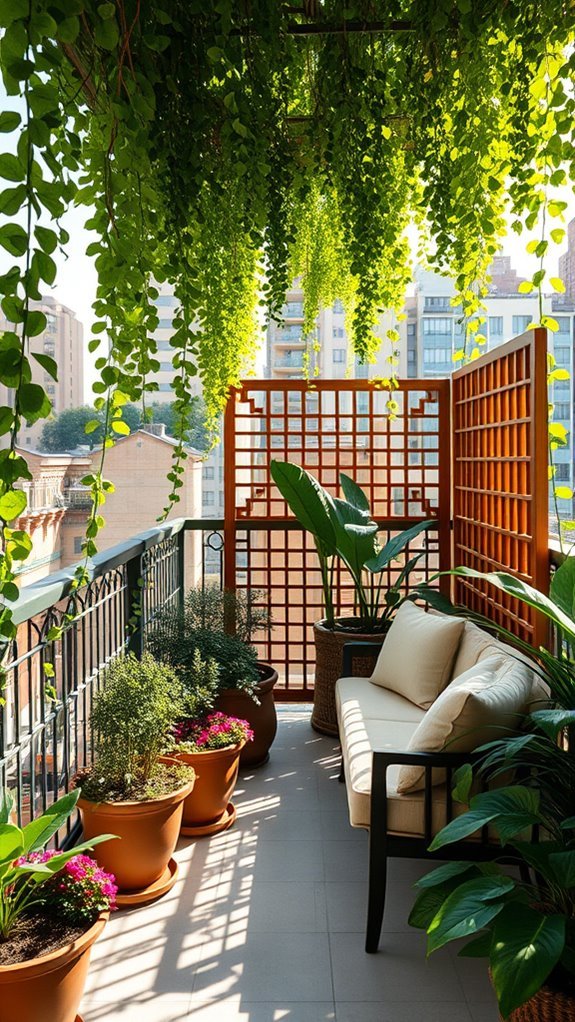 secluded balcony retreat ideas