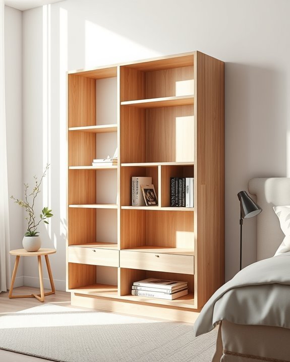 secret storage bookshelf design