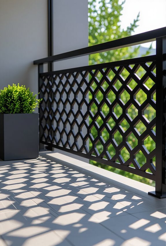 secure stylish geometric lightplay