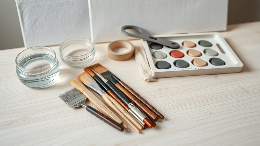 select and maintain brushes