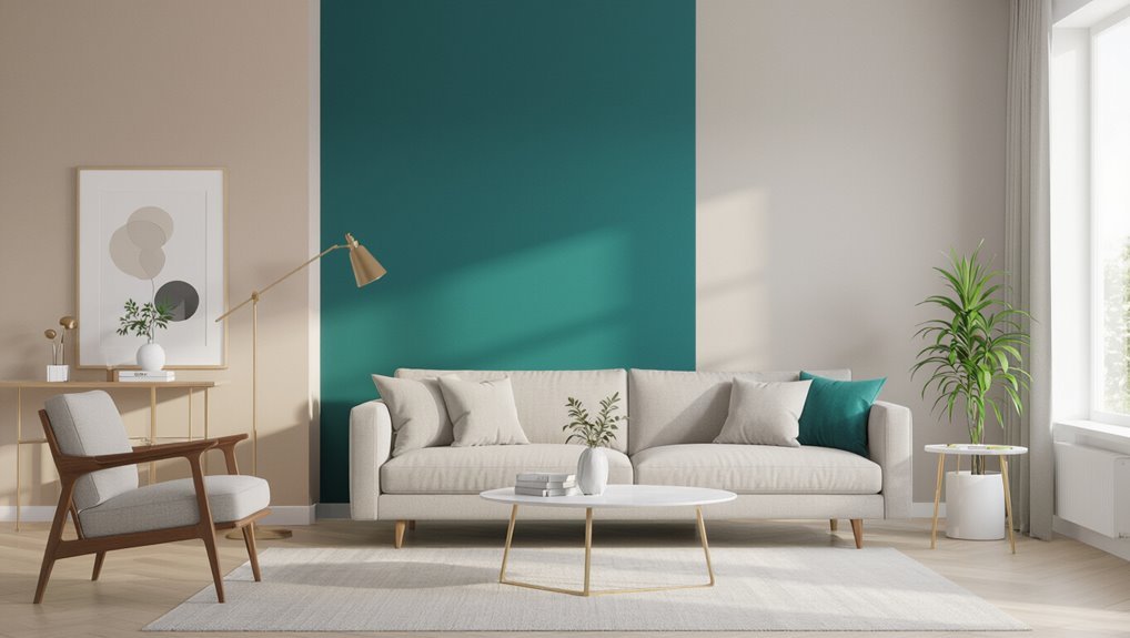 select appropriate paint finishes
