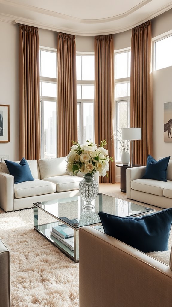 select sophisticated color palette