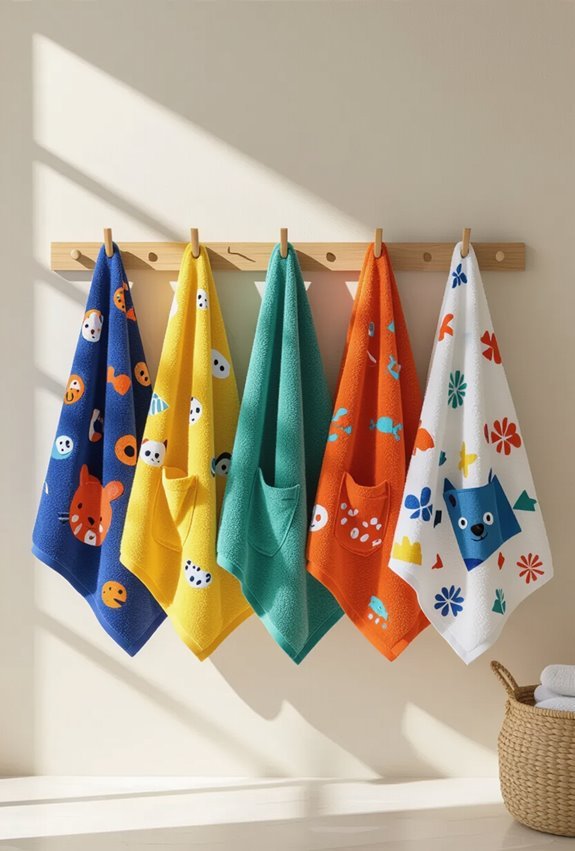 sensory pockets make drying playful