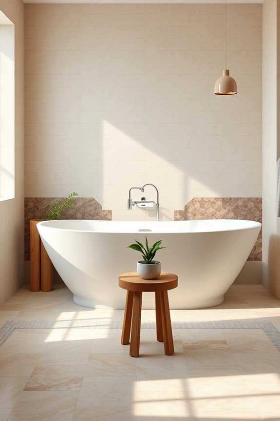 serene bathroom spa retreat