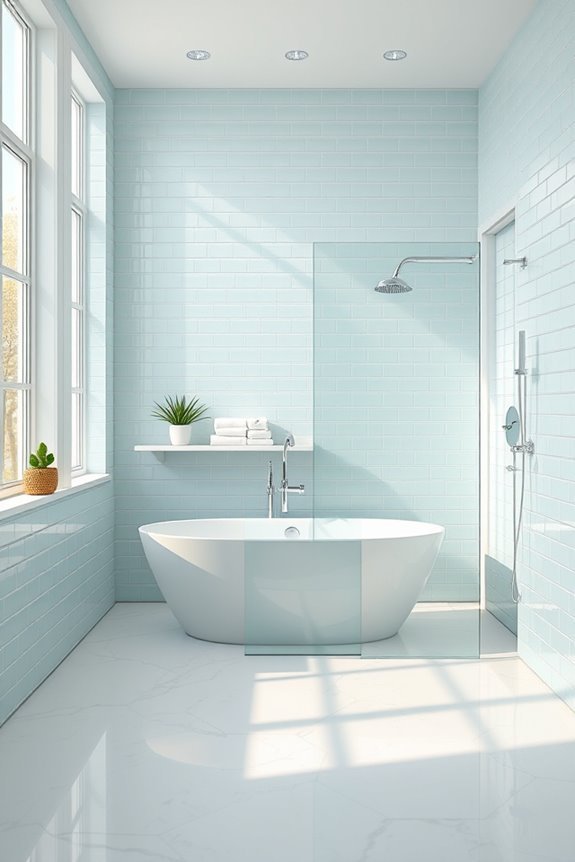 serene coastal bathroom retreat