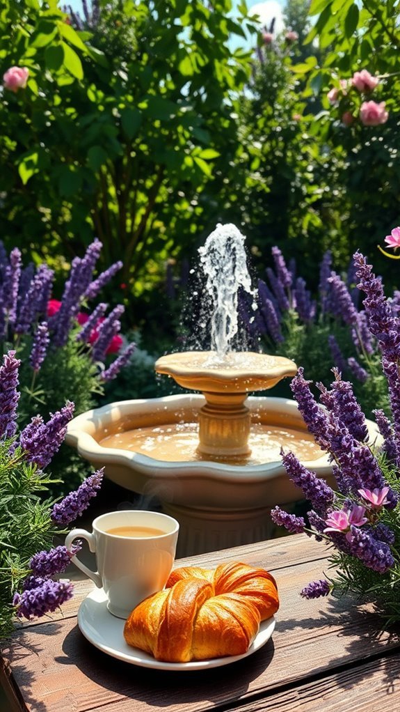 serene coffee garden retreat