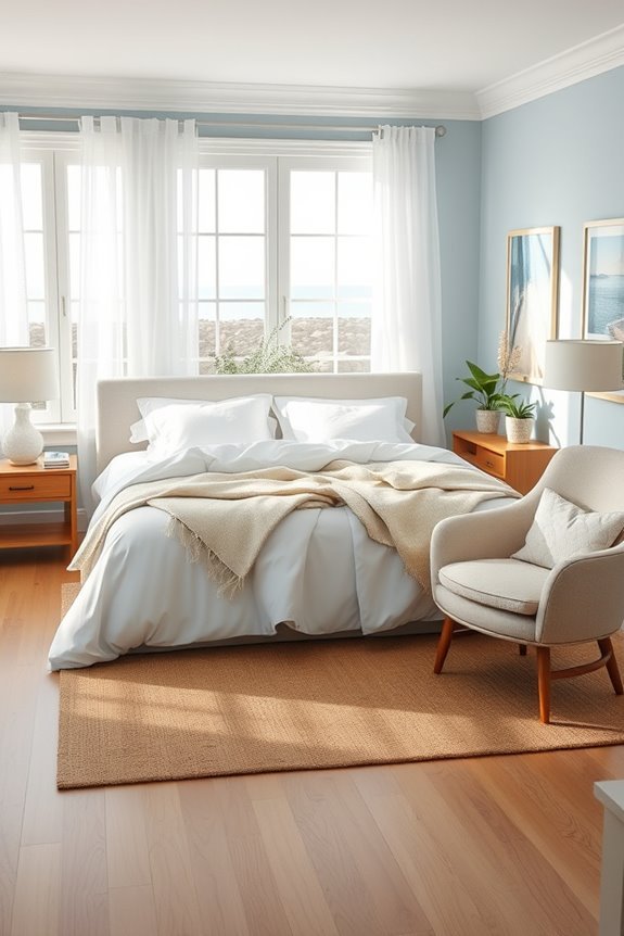serene escape bedroom design