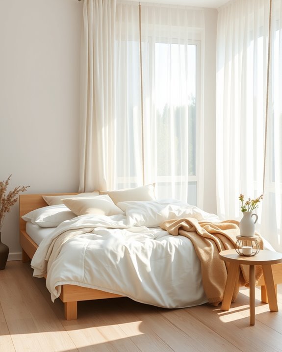 serene light filtering curtains