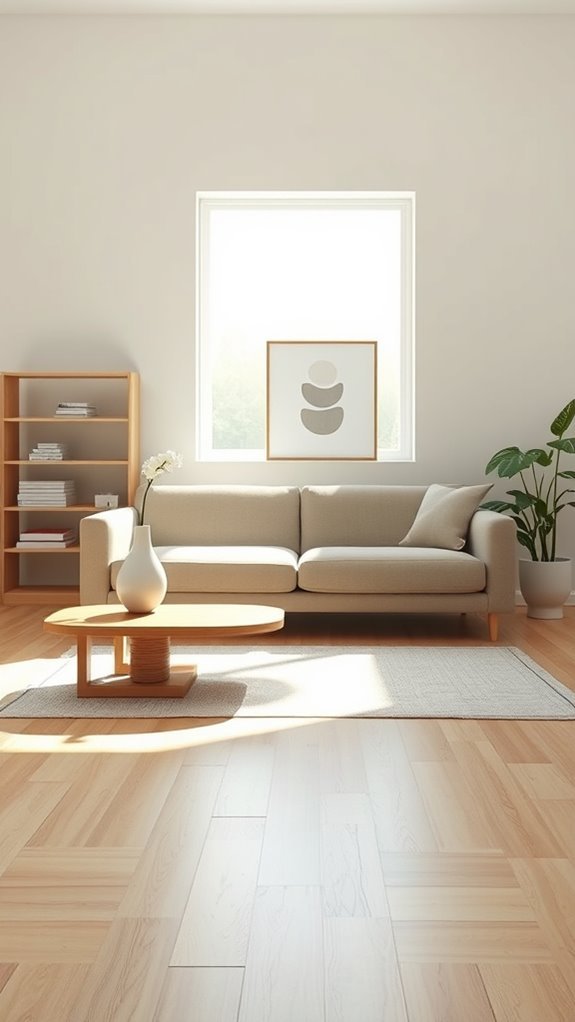 serene minimalist home retreat
