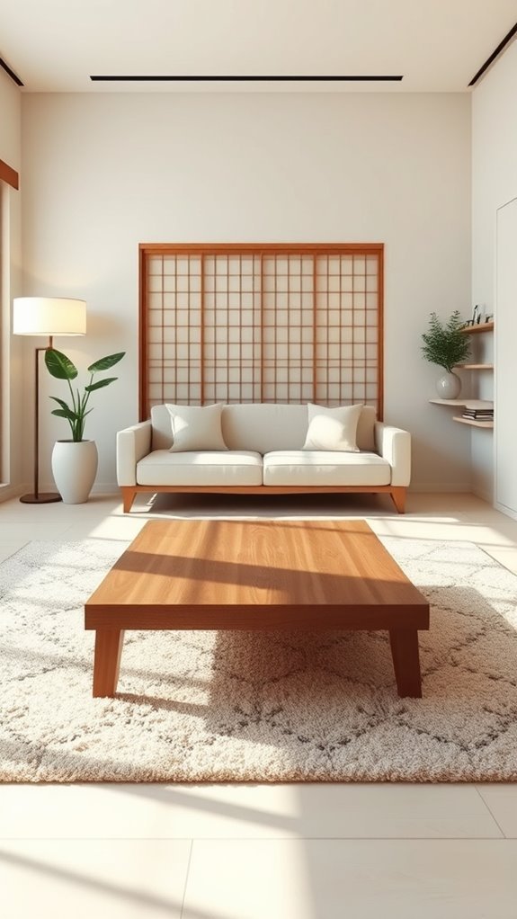 serene minimalist japanese decor