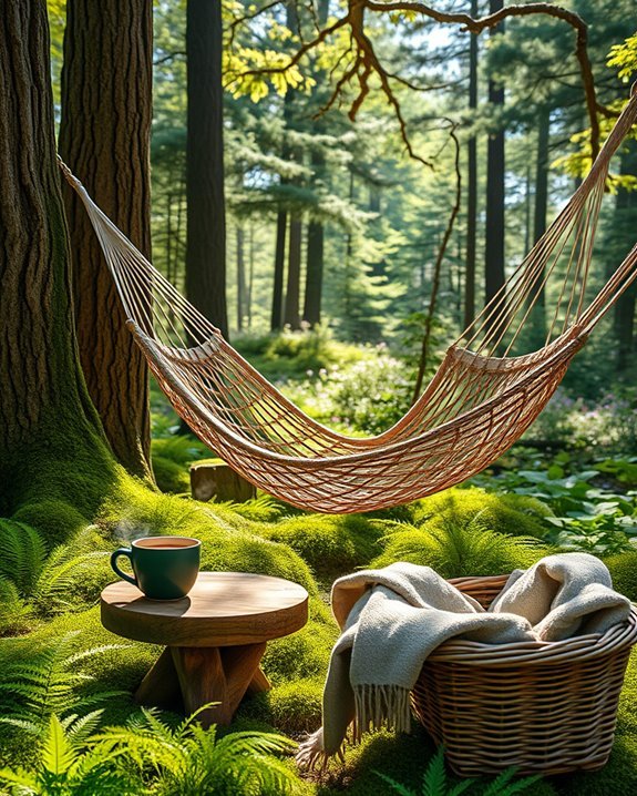 serene outdoor hammock retreat