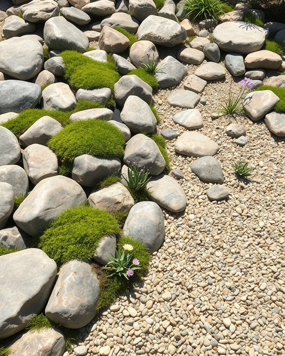 serene rock garden retreat