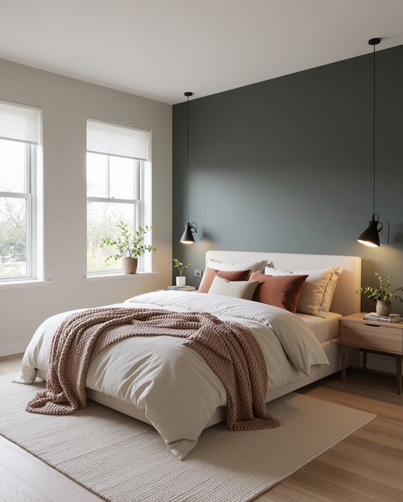 serene sophisticated bedroom ambiance