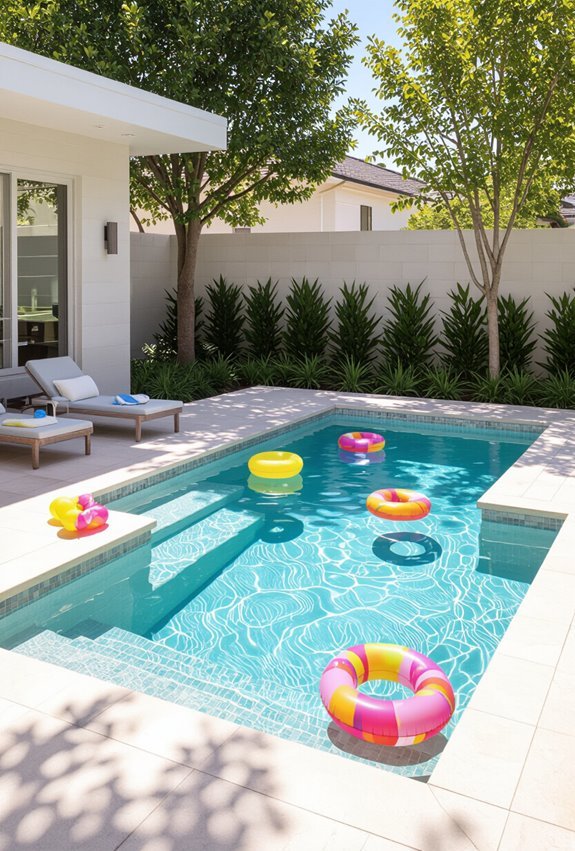 shallow splash zones for kids
