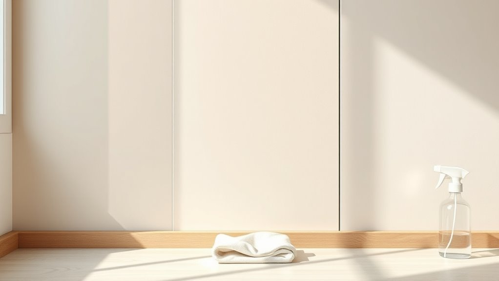 sheen affects cleaning durability