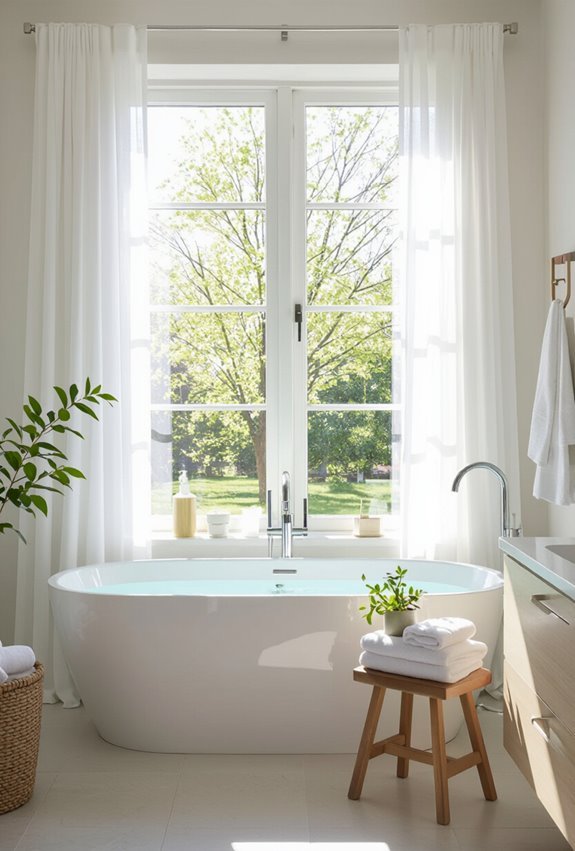 sheer curtains and shades