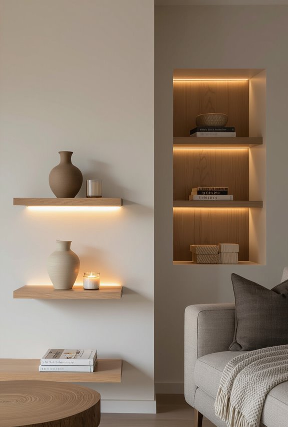shelving specific concealed led strategies