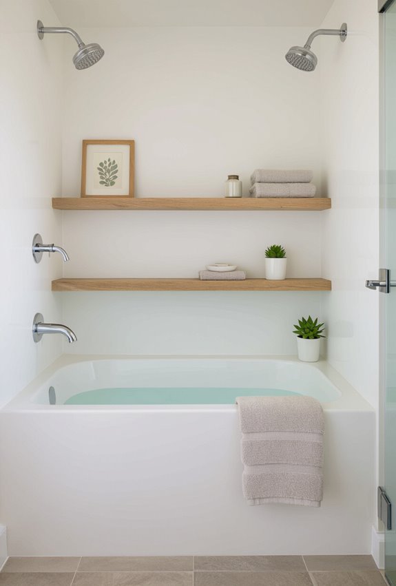 short alcove bathtub installation