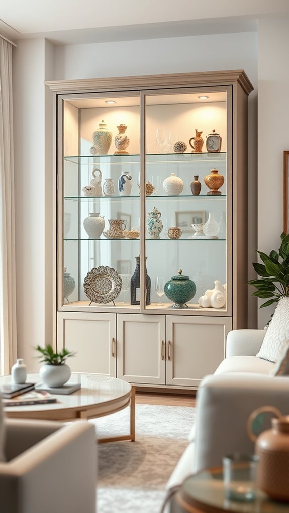 showcase collectibles with style