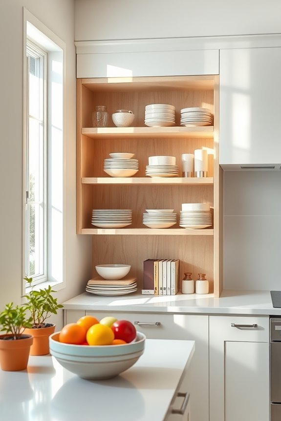 showcase kitchen items stylishly