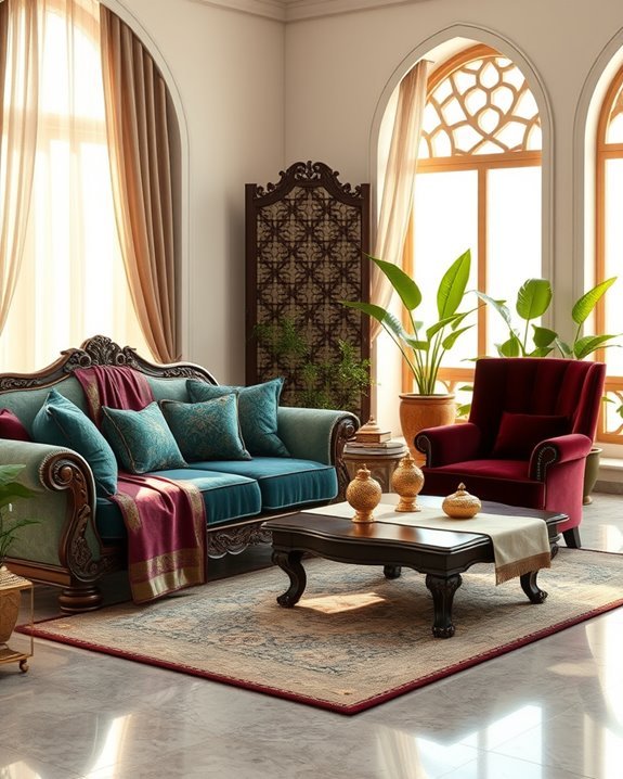 silk and velvet elegance