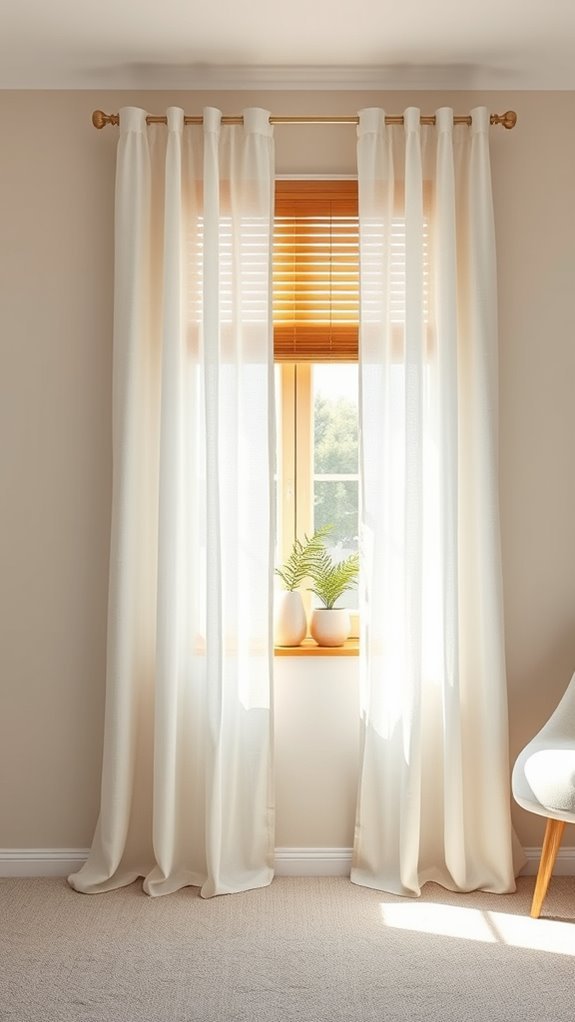 simple and elegant window treatments