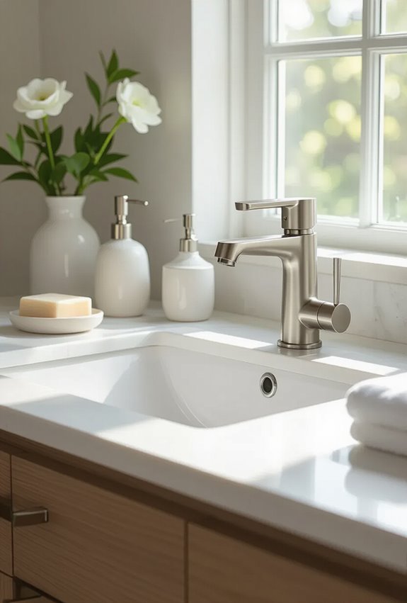 simple elegant faucets and hardware