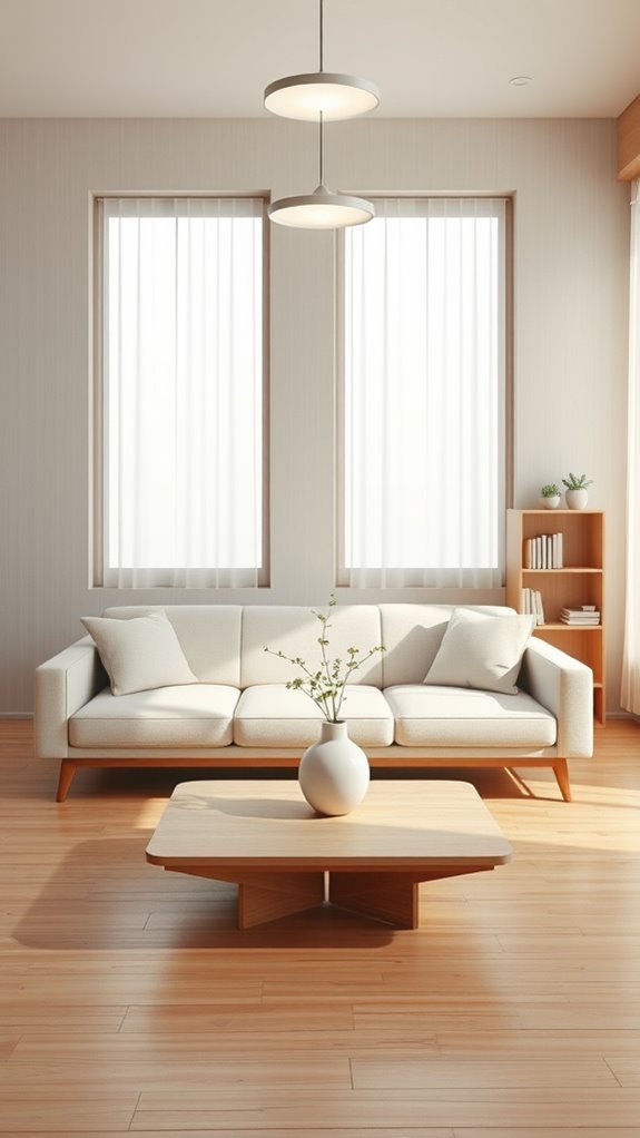 simple lines create serenity