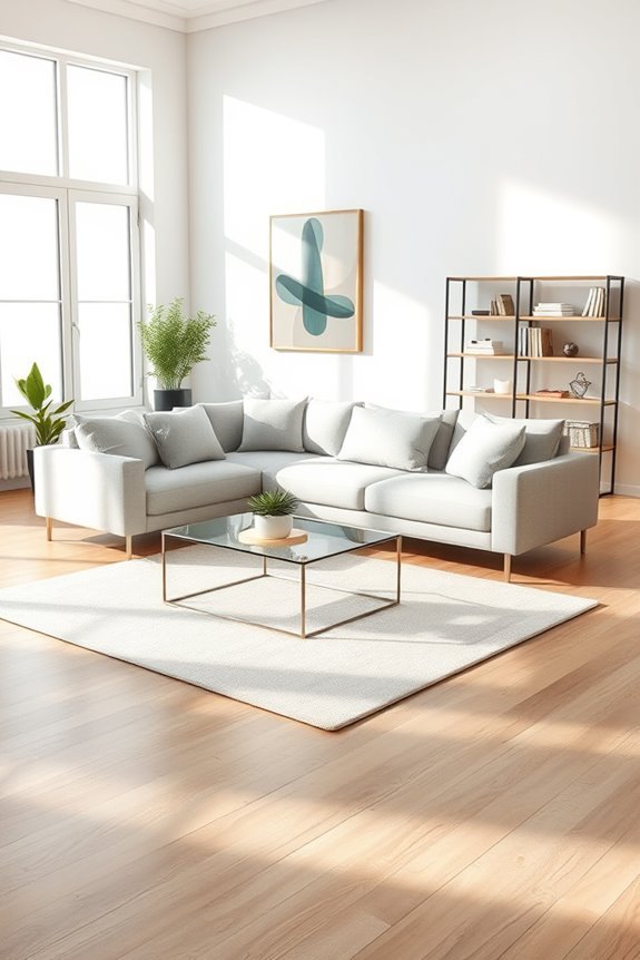 simplicity functionality serene spaces