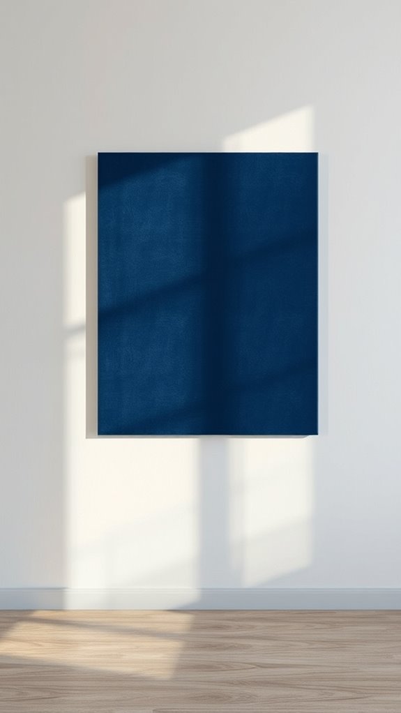 single color canvas sophistication