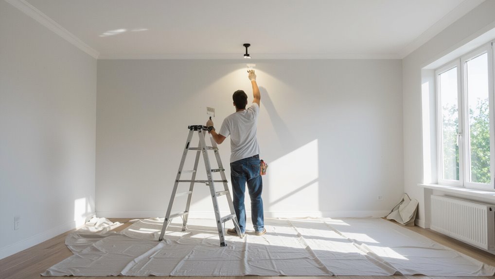 skim lighting for flaws