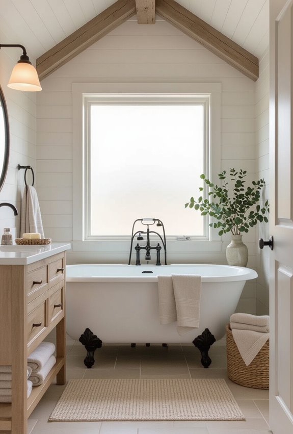 skylight or frosted glazing