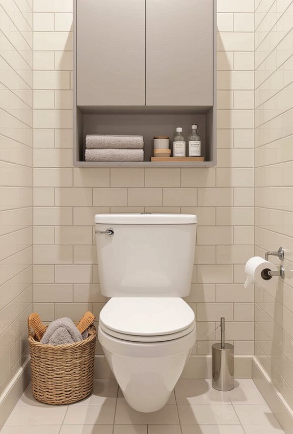 sleek concealed magnetic cabinet