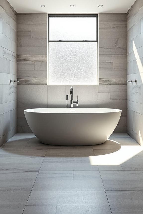 sleek contemporary tile designs