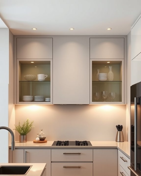 sleek illumination modern aesthetics