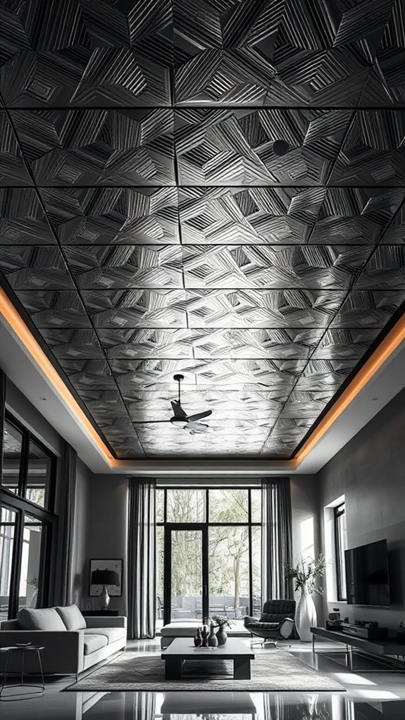 sleek industrial metal design