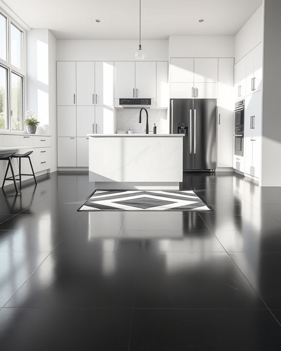 sleek laminate for kitchens