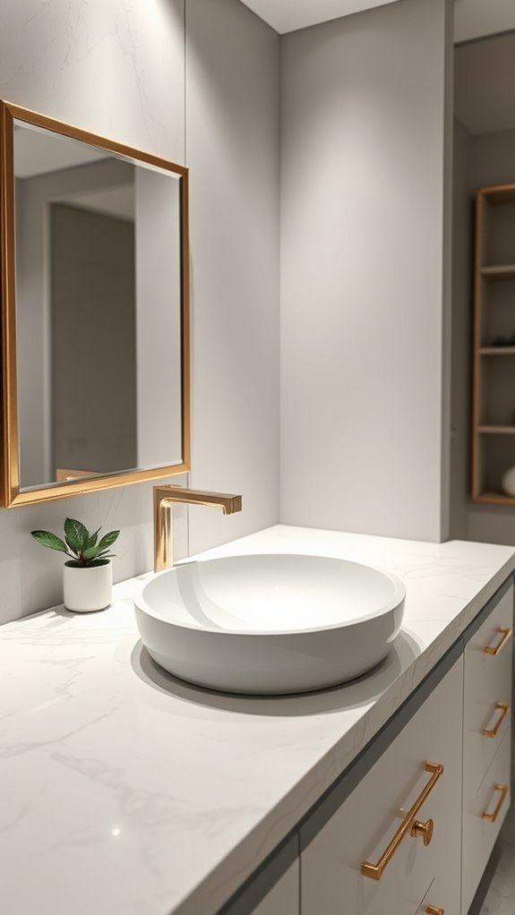 sleek modern under mount sinks