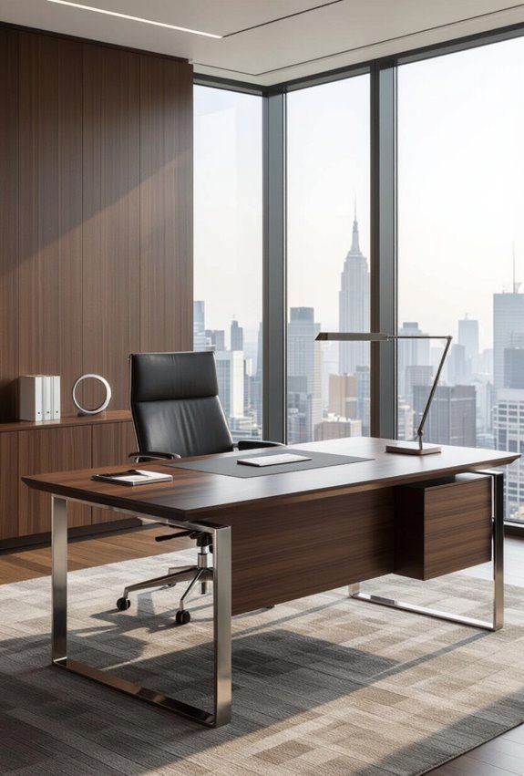 sleek modular cantilevered furniture