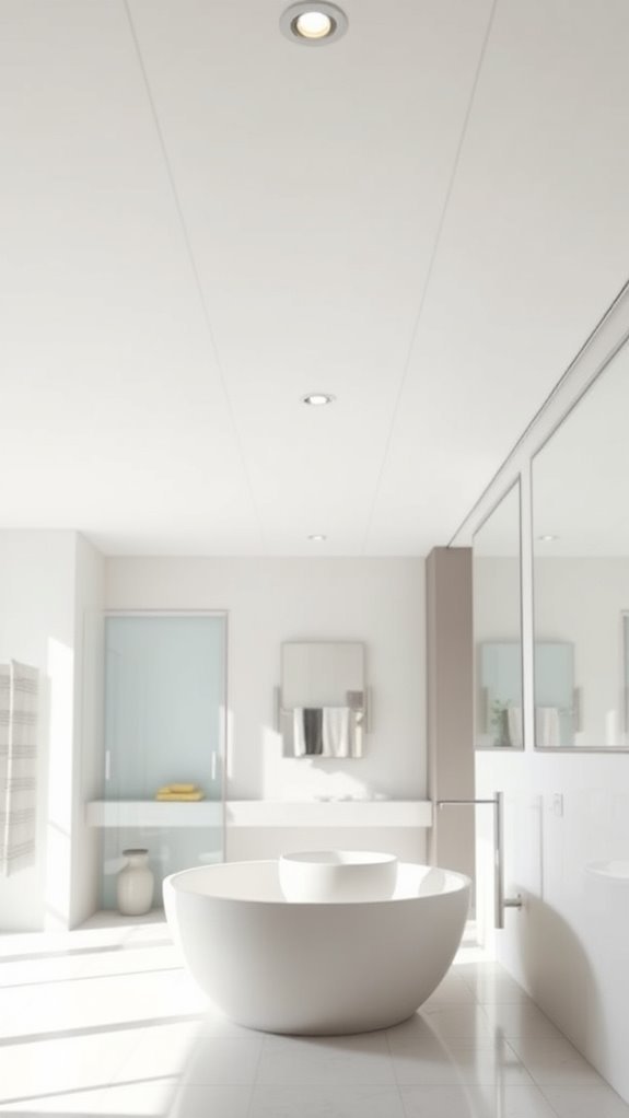 sleek moisture resistant ceiling solution