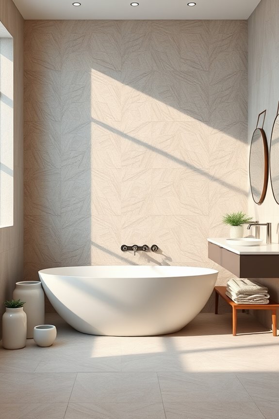 sleek moisture resistant wall panels