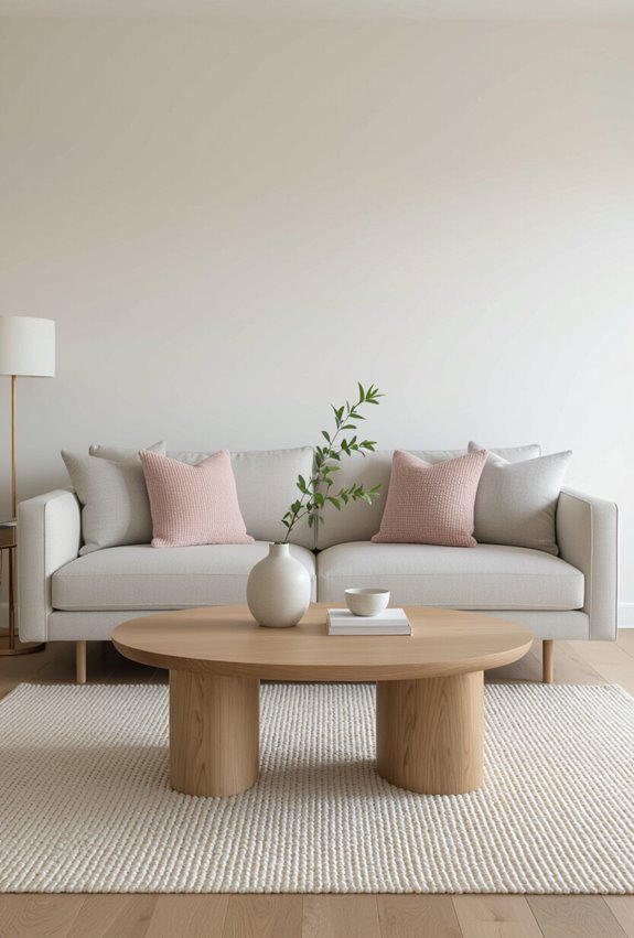 sleek neutral minimalist charm